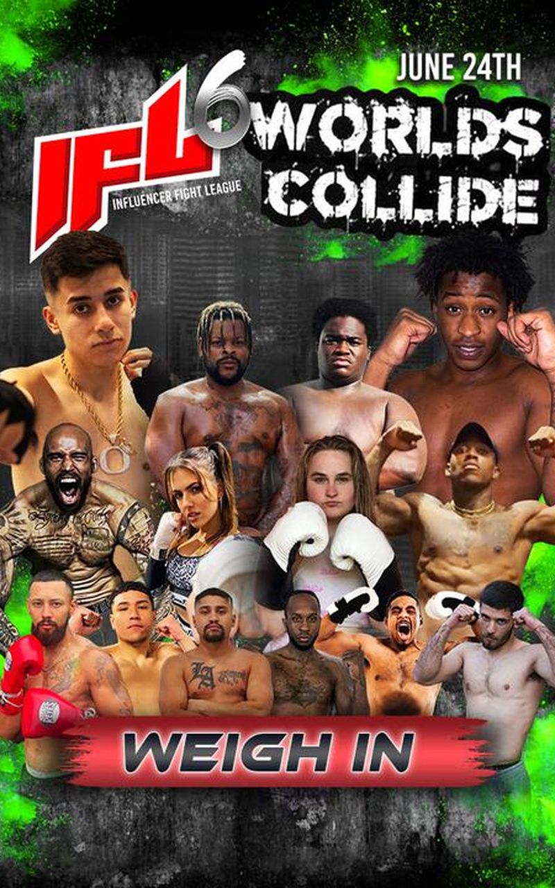 ▷ Influencer Fight League 6 Weigh In - Official Free Replay