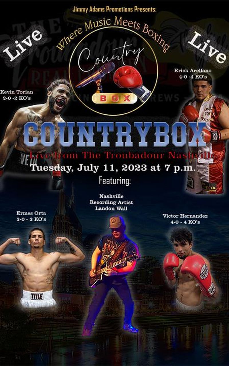 ▷ Country Box Where Music Meets Boxing, July 11th - Official Free Replay