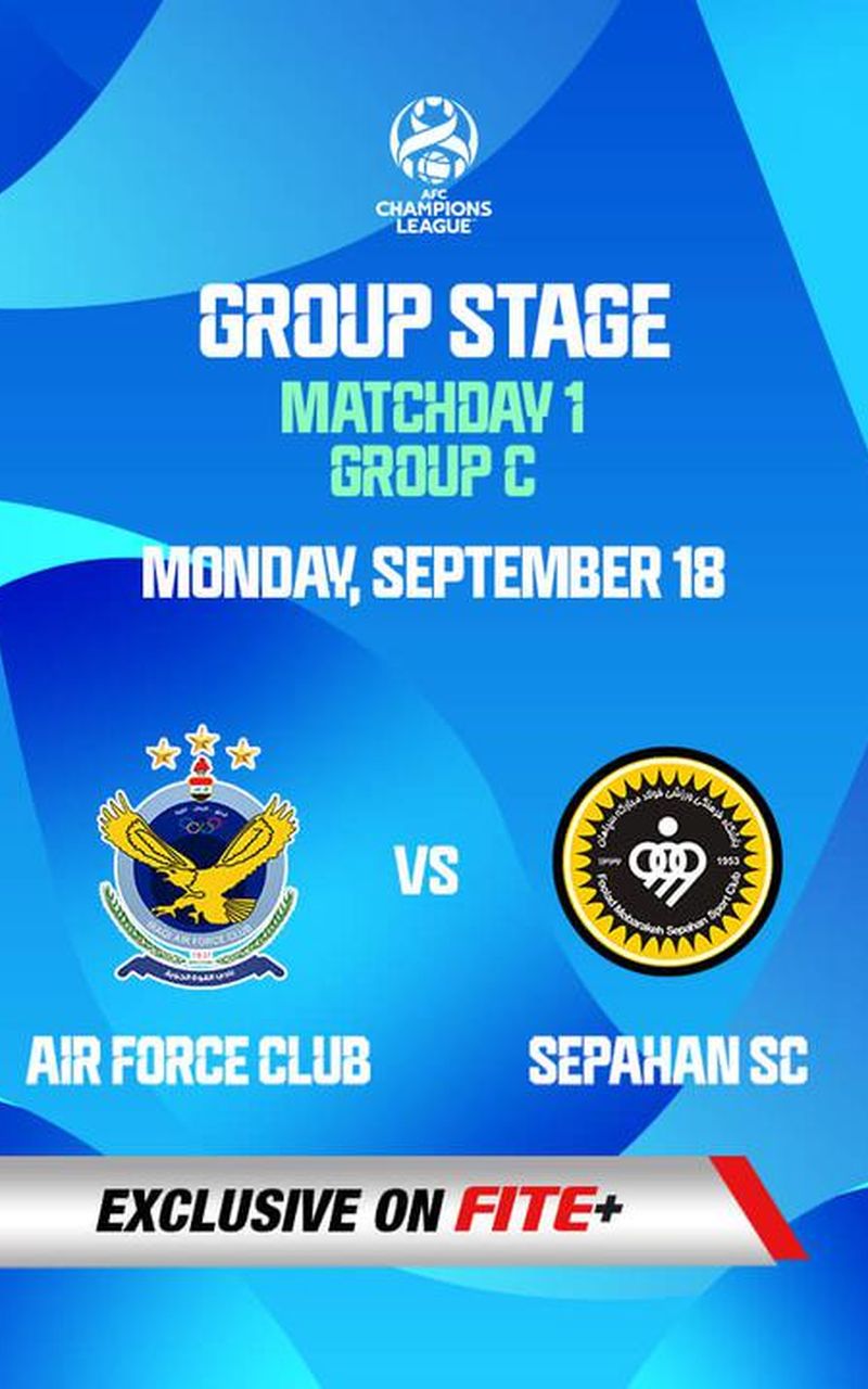 ACL - Group C  Sepahan SC (IRN) 1 - 0 Air Force Club (IRQ) 