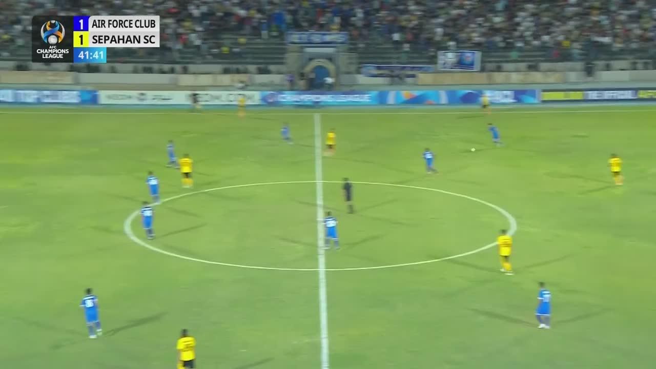 ▷ AFC Champions League 2023/24: Sepahan SC vs Air Force Club - Official  Replay - FITE