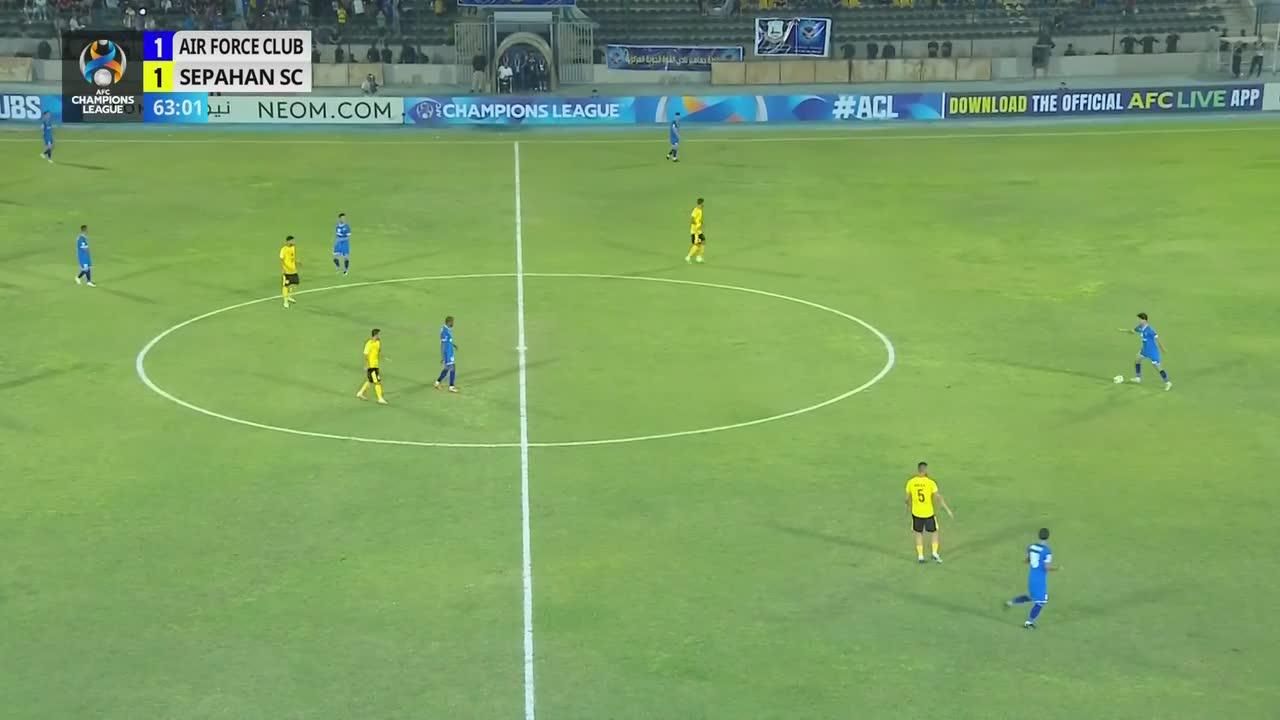 ACL - Group C  Air Force Club (IRQ) 2-2 Sepahan FC (IRN) 