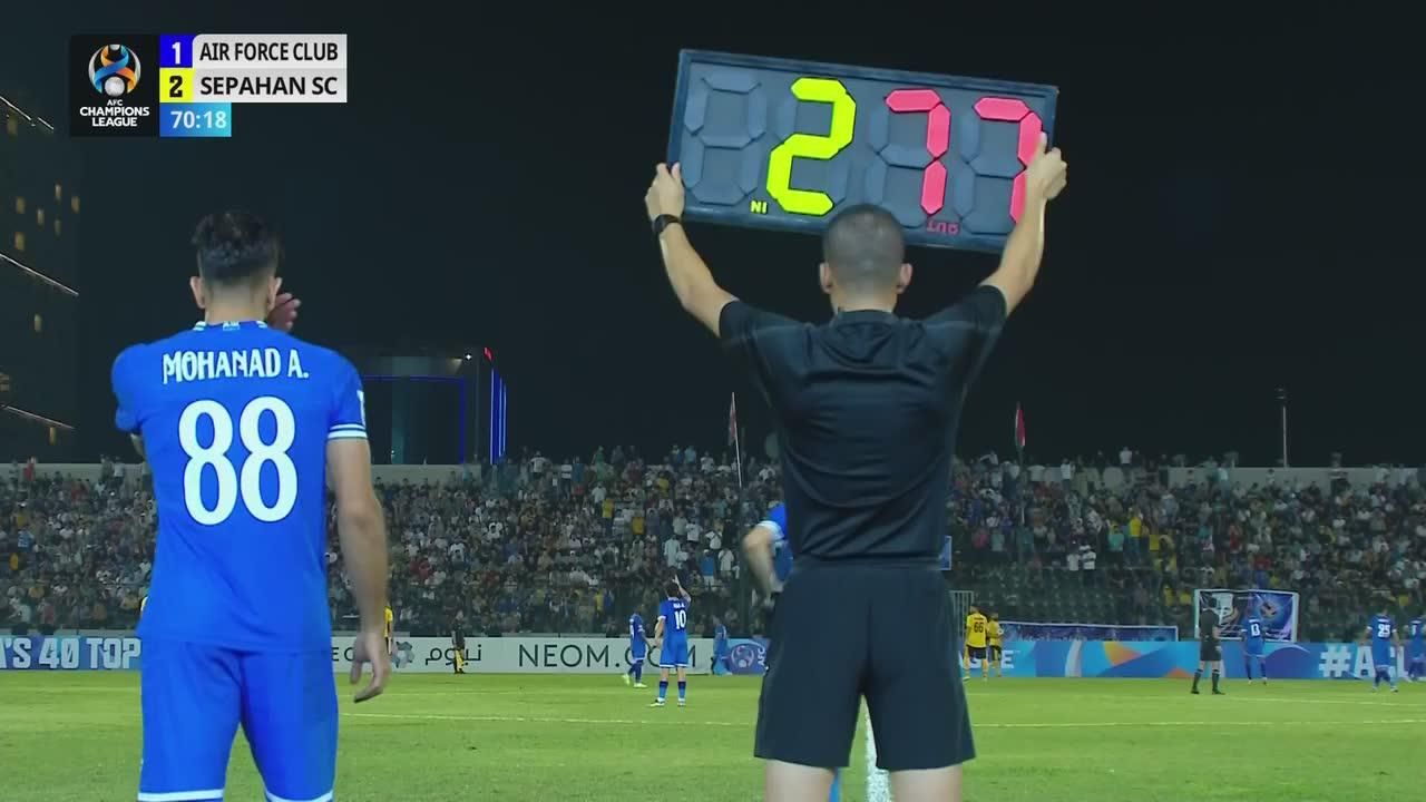 Watch AFC Champions League: Air Force Club vs. Sepahan - Full show