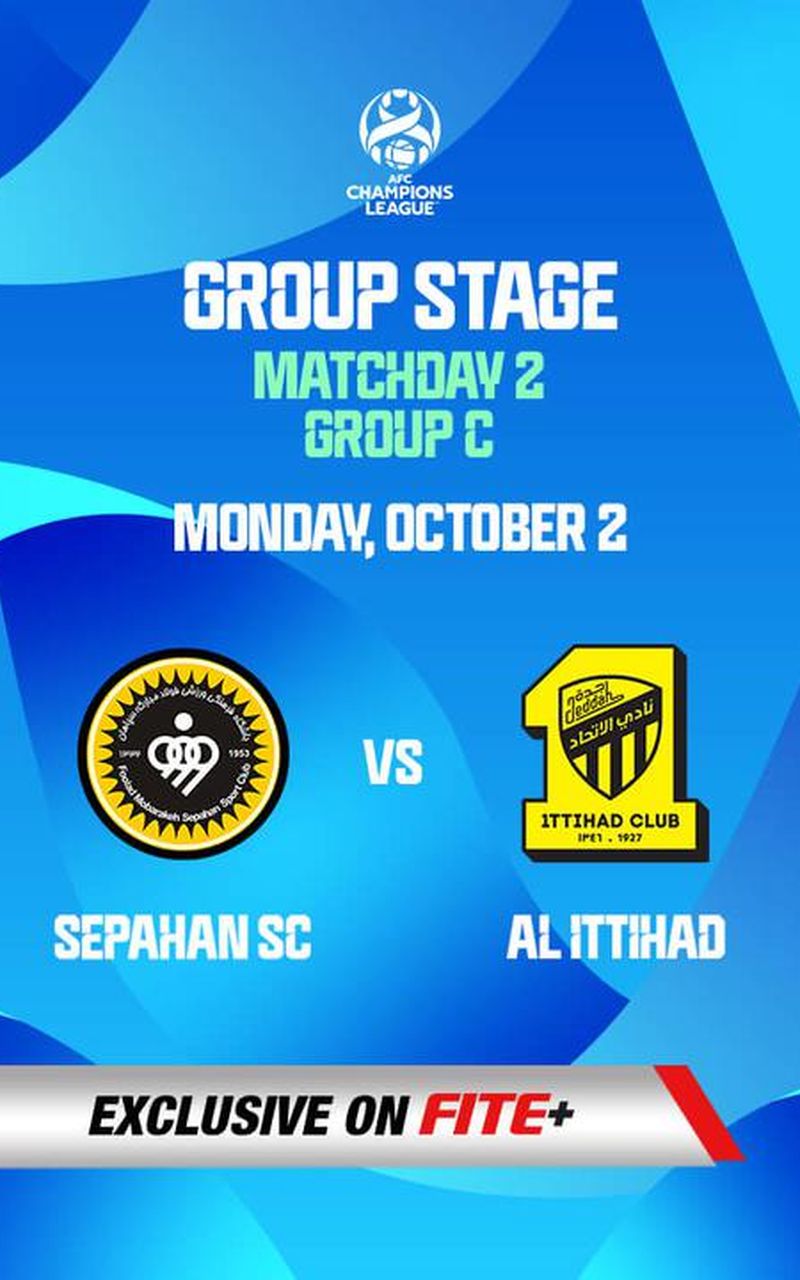 AFC Champions League match Sepahan FC vs Al Ittihad FC cancelled!