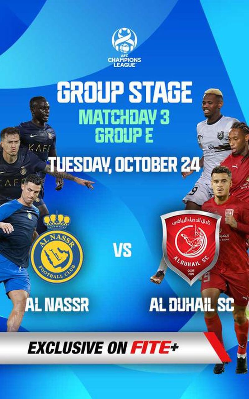 Al Duhail vs Al Nassr AFC Champions League Match: Date, Time, Venue: Where  To Watch Live Streaming and Telecast in India