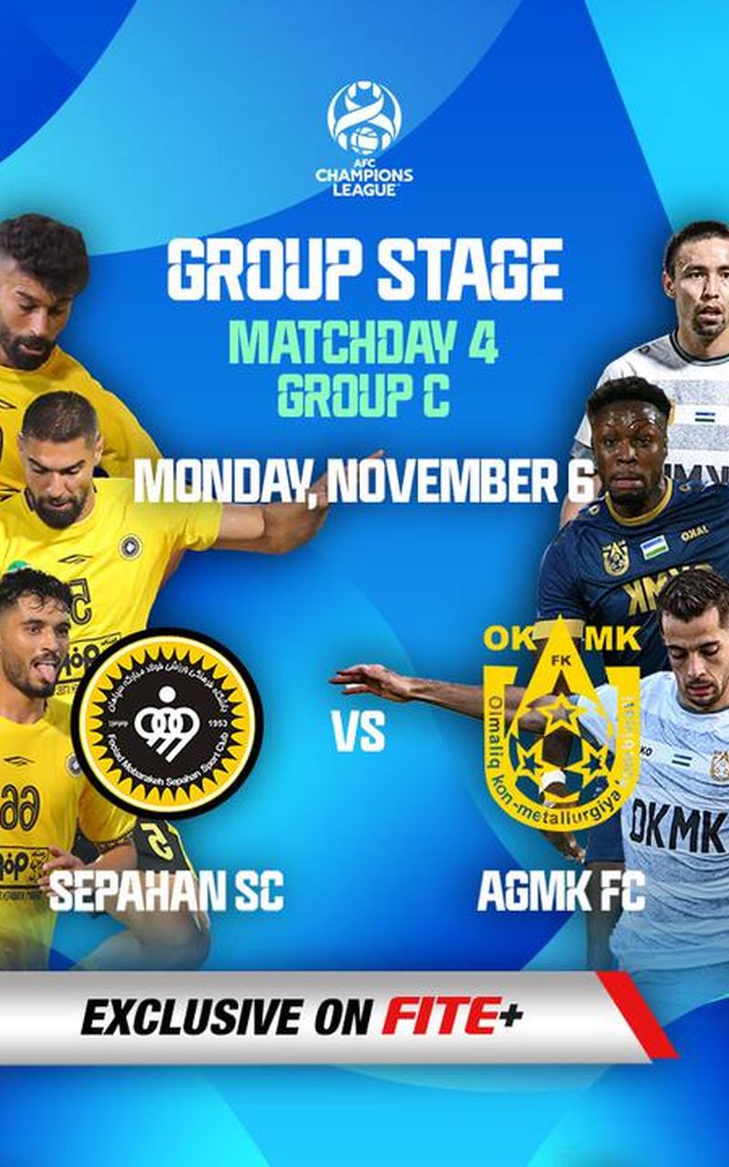 Sepahan - Latest Results, Fixtures, Squad