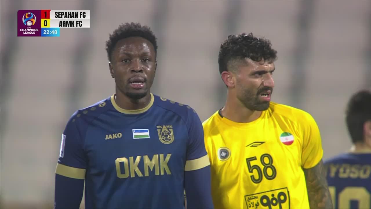 ▷ AFC Champions League 2023/24: Sepahan SC vs AGMK FC - Official Replay