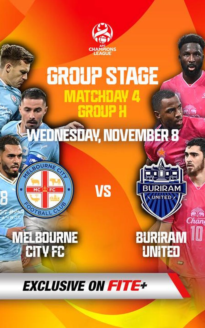 MELBOURNE CITY vs BURIRAM UNITED  AFC CHAMPIONS LEAGUE 2023/24