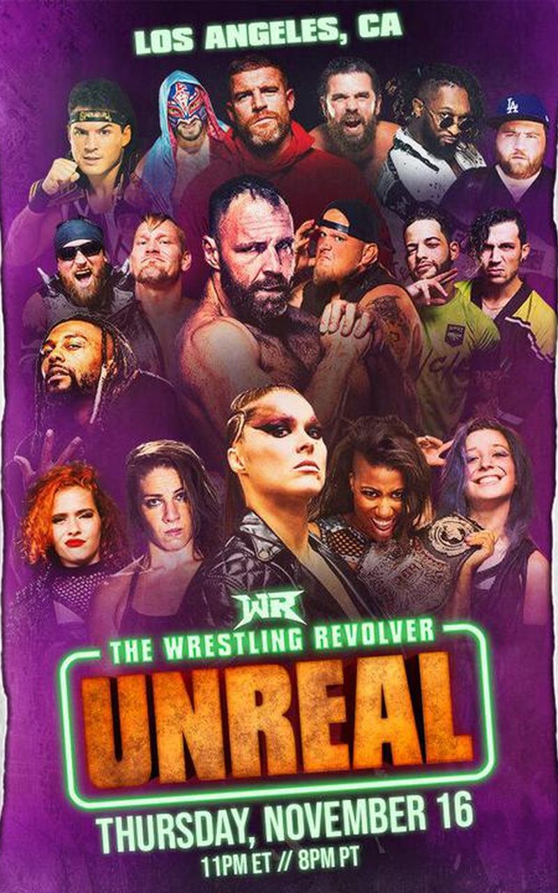 Wrestling Revolver Unreal Official Replay TrillerTV Powered by FITE