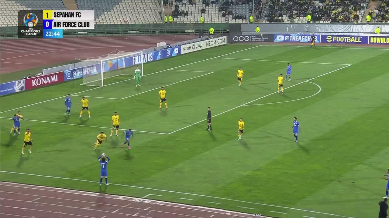 ▷ AFC Champions League 2023/24: Sepahan SC vs Air Force Club - Official  Replay - FITE