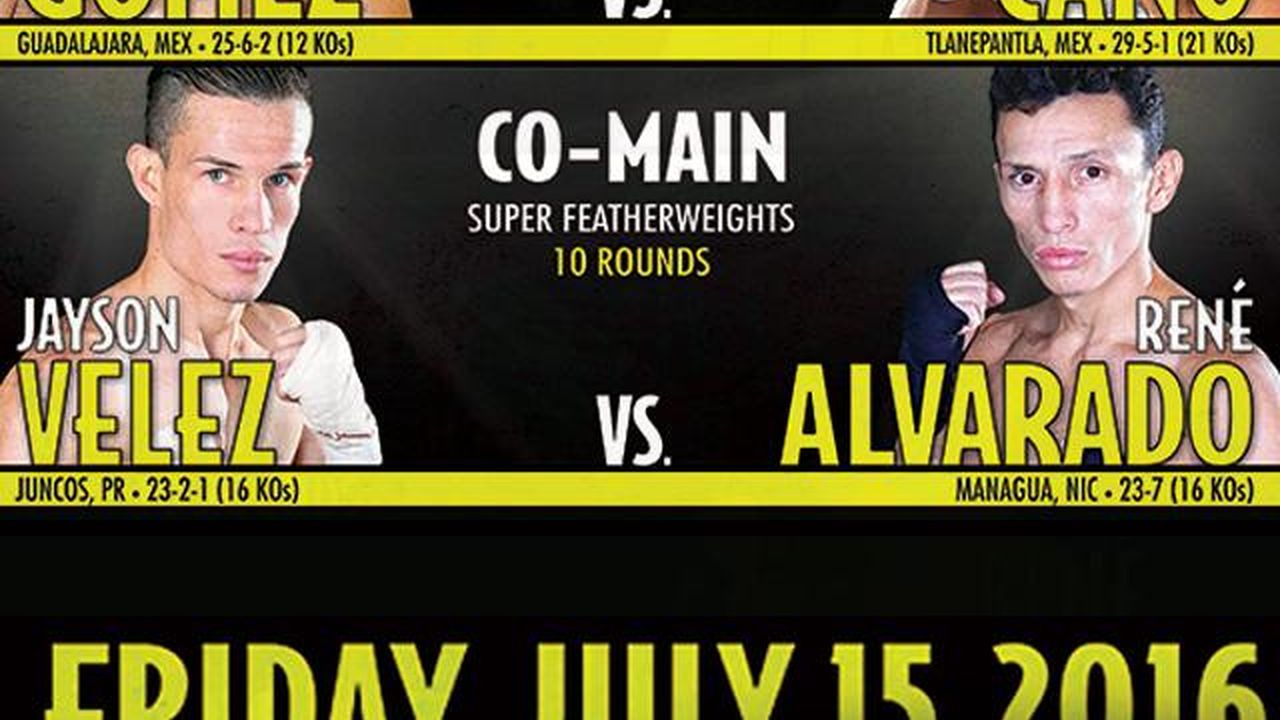 Boxeo Estelar Cano vs. Gomez