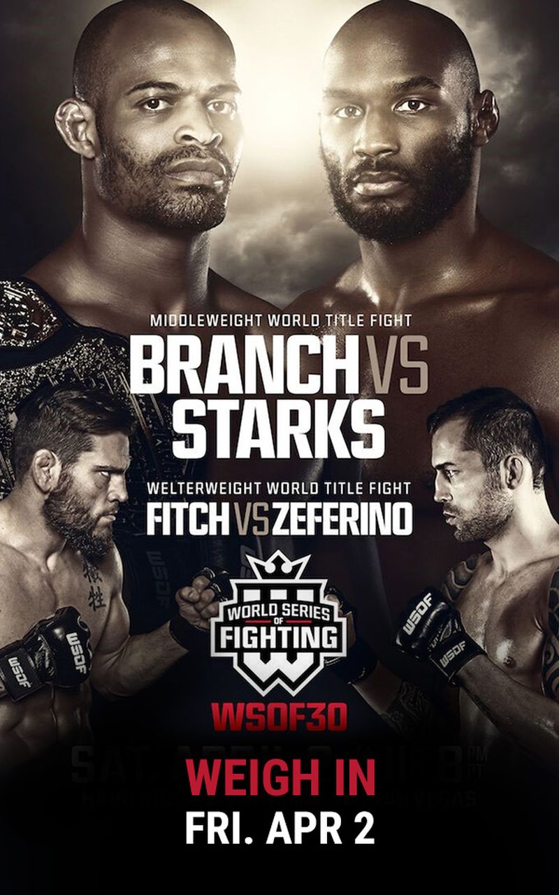 ▷ WSOF 30 MMA Weigh-Ins - Official Free Replay