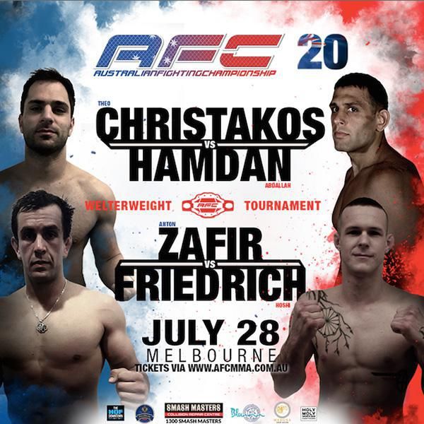 Australian Fighting Championship 20 Official PPV Replay TrillerTV