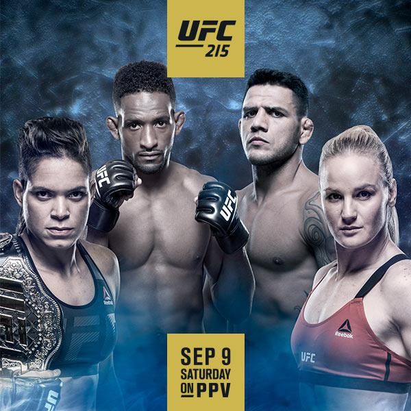 UFC 215 Nunes vs Shevchenko 2 Fight Event Poster Silk Print 24x36"/60x90cm 