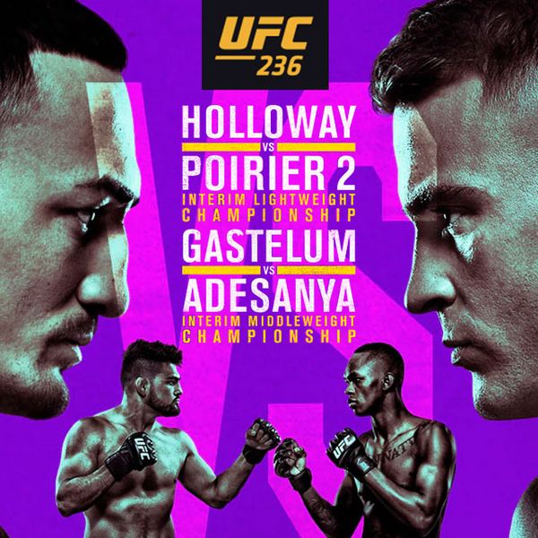 Ufc 236 Holloway Vs Poirier 2 Television Show