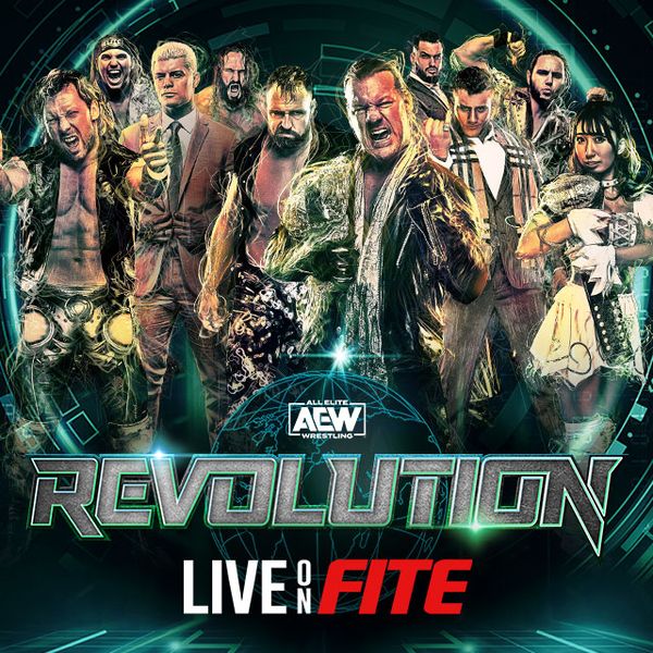Aew Revolution 2021 Poster