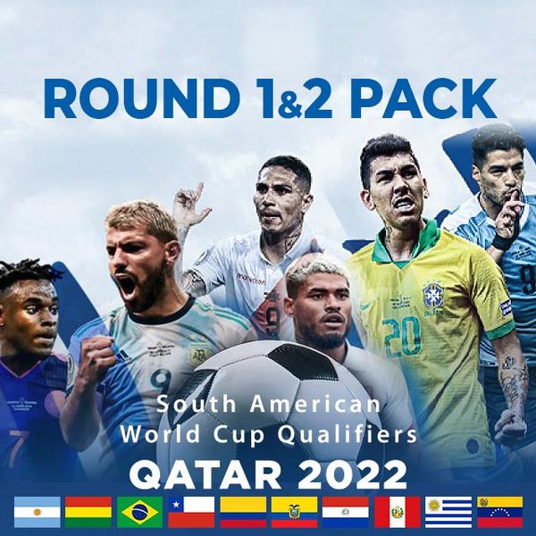 ▷ South America Qualifiers, Qatar 2022: Round 1&2 Pack - PPV Replay