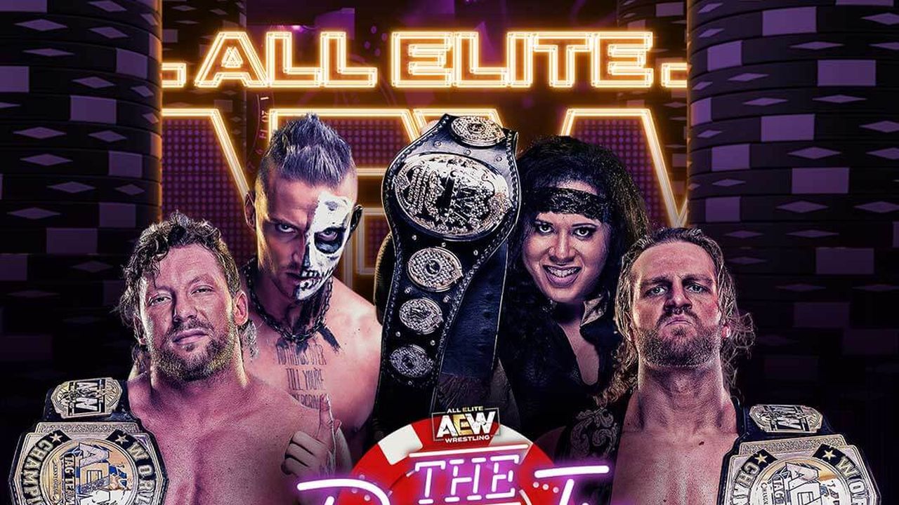aew wrestling website