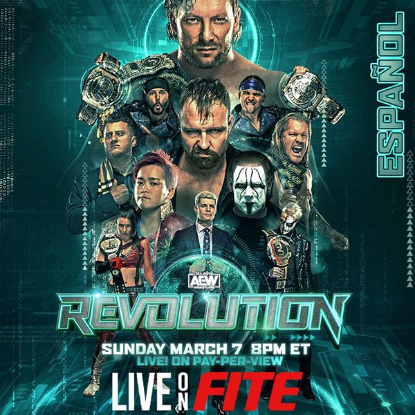 AEW Revolution 2021 (en Español) Official PPV Replay FITE