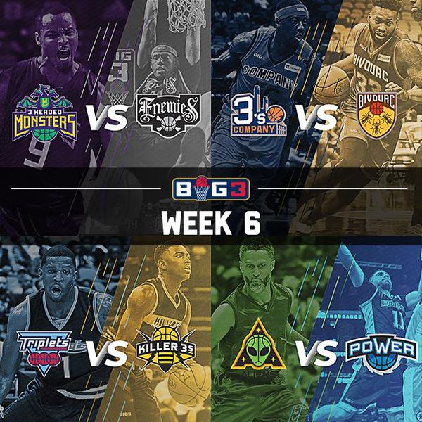 BIG3 basketball 2021 Complete schedule, rosters, TV channels for sol