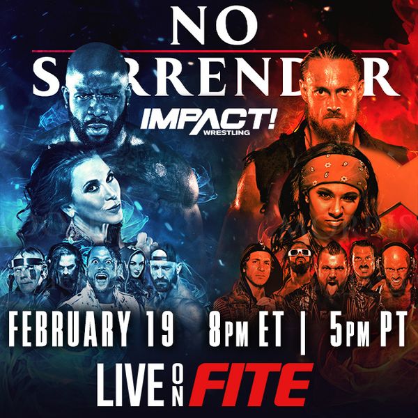 Impact No Surrender 2022 Match Card Ticket Date Time