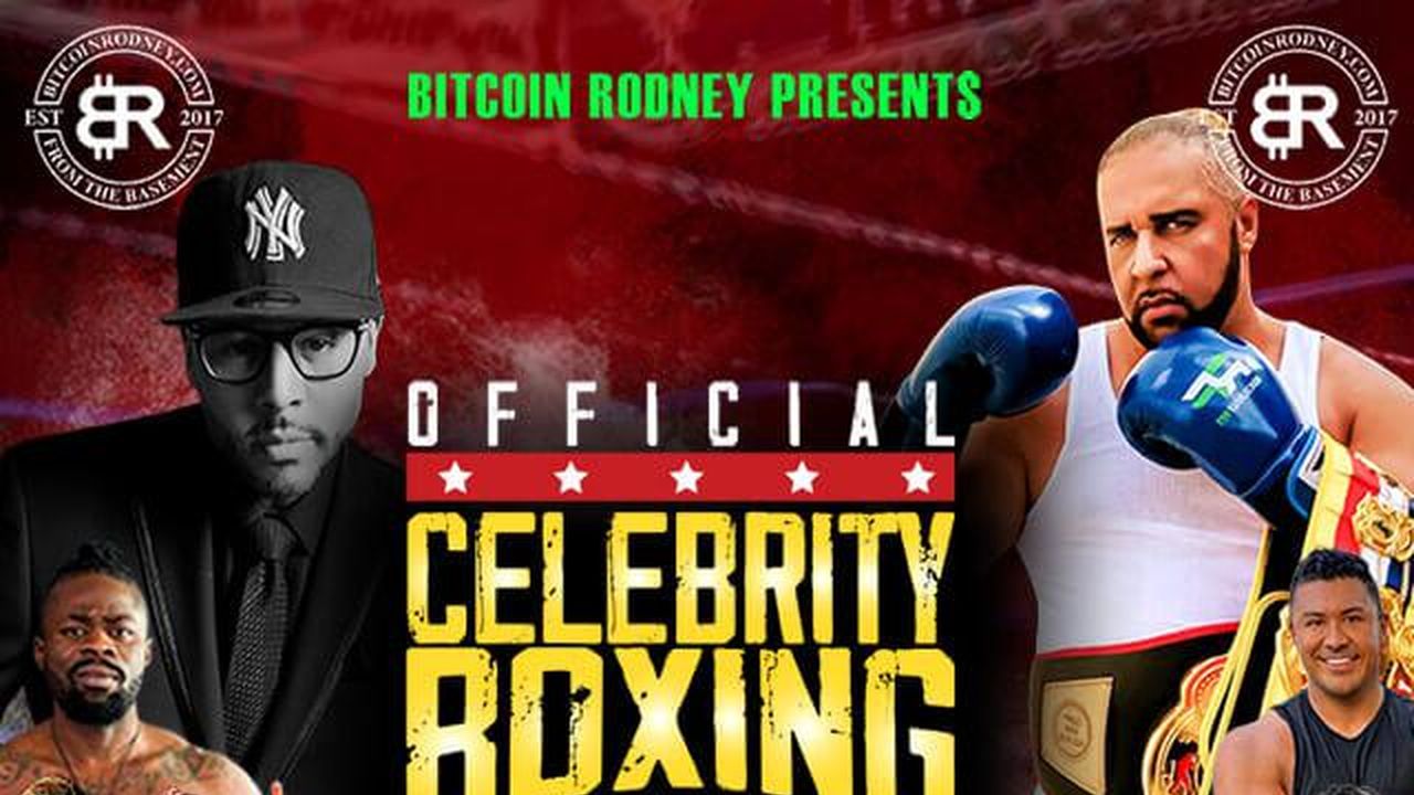 ▷ Bitcoin Rodney The Official Celebrity Boxing Weigh In - Official Free Replay