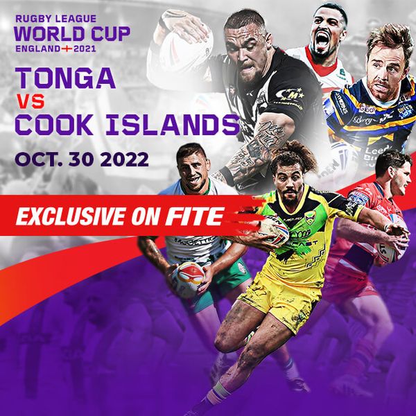 Men's Rugby League World Cup Tonga vs Cook Islands Official Replay