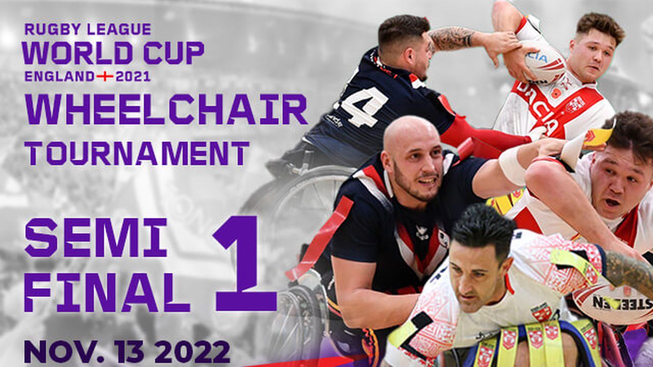 ▷ Wheelchair Rugby League World Cup Semi Final 1 - France vs Australia - Official Free Replay