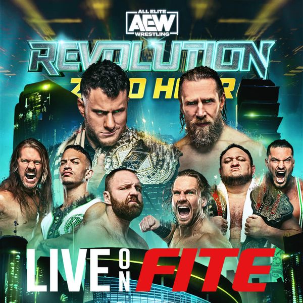 AEW Revolution 2023 Zero Hour PreShow Official Free Replay FITE