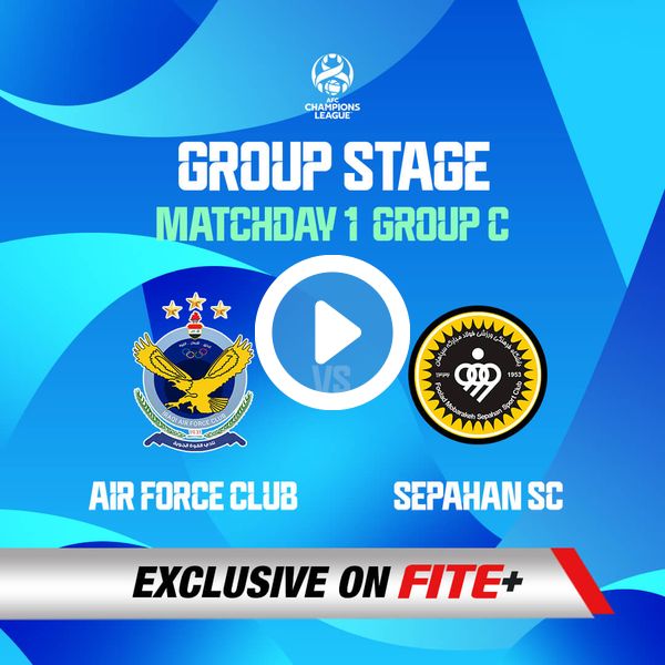 ACL - Group C  Air Force Club (IRQ) 2-2 Sepahan FC (IRN) 