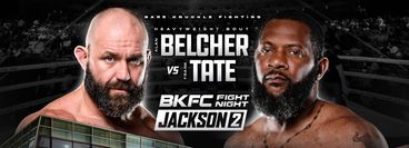 BKFC Fight Night Jackson 2: Alan Belcher vs Frank Tate