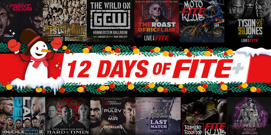 The 12 Days of FITE+ : A Holiday Gift for Combat Sports Lovers