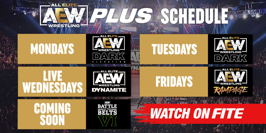 FITE and AEW Announce Faster Access to AEW Programming