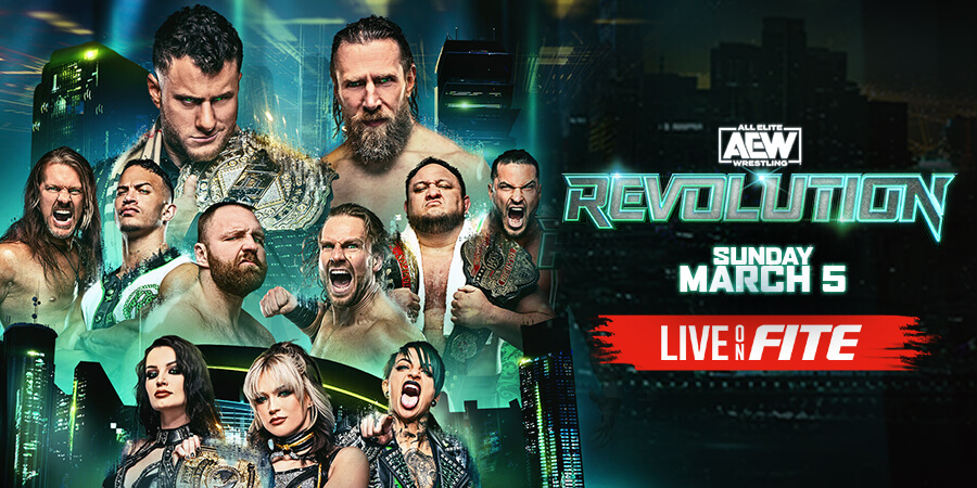 AEW Revolution 2023 on FITE - How to Watch - FITE